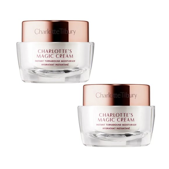 ✔️2 x Charlotte Tilbury Mini Charlotte's Magic Creams SET OF 2 MINI MAGIC CREAM - Picture 3 of 9